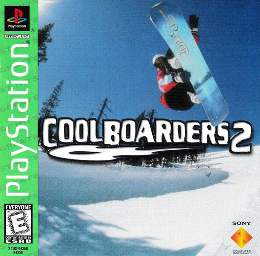 Cool Boarders 2 [Greatest Hits] cover art for PlayStation 1 (PS1) video game