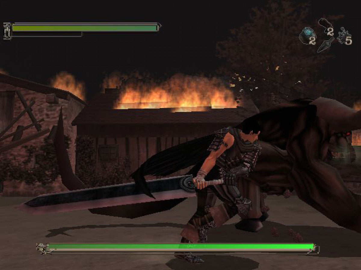 Sword of the Berserk Guts Rage Sega Dreamcast retro video game action adventure gameplay