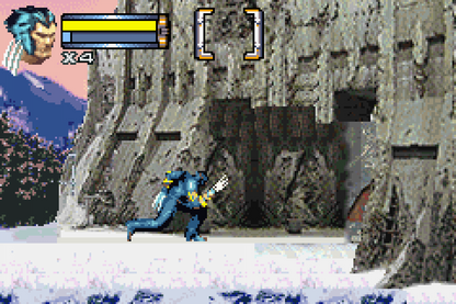 X2 Wolverine's Revenge Game Boy Advance GBA action adventure video game featuring Wolverine mutant abilities claw combat stealth missions powerful enemies boss battles comic book inspired story challenging levels and classic Game Boy Advance GBA gameplay collectible retro gaming appeal gameplay