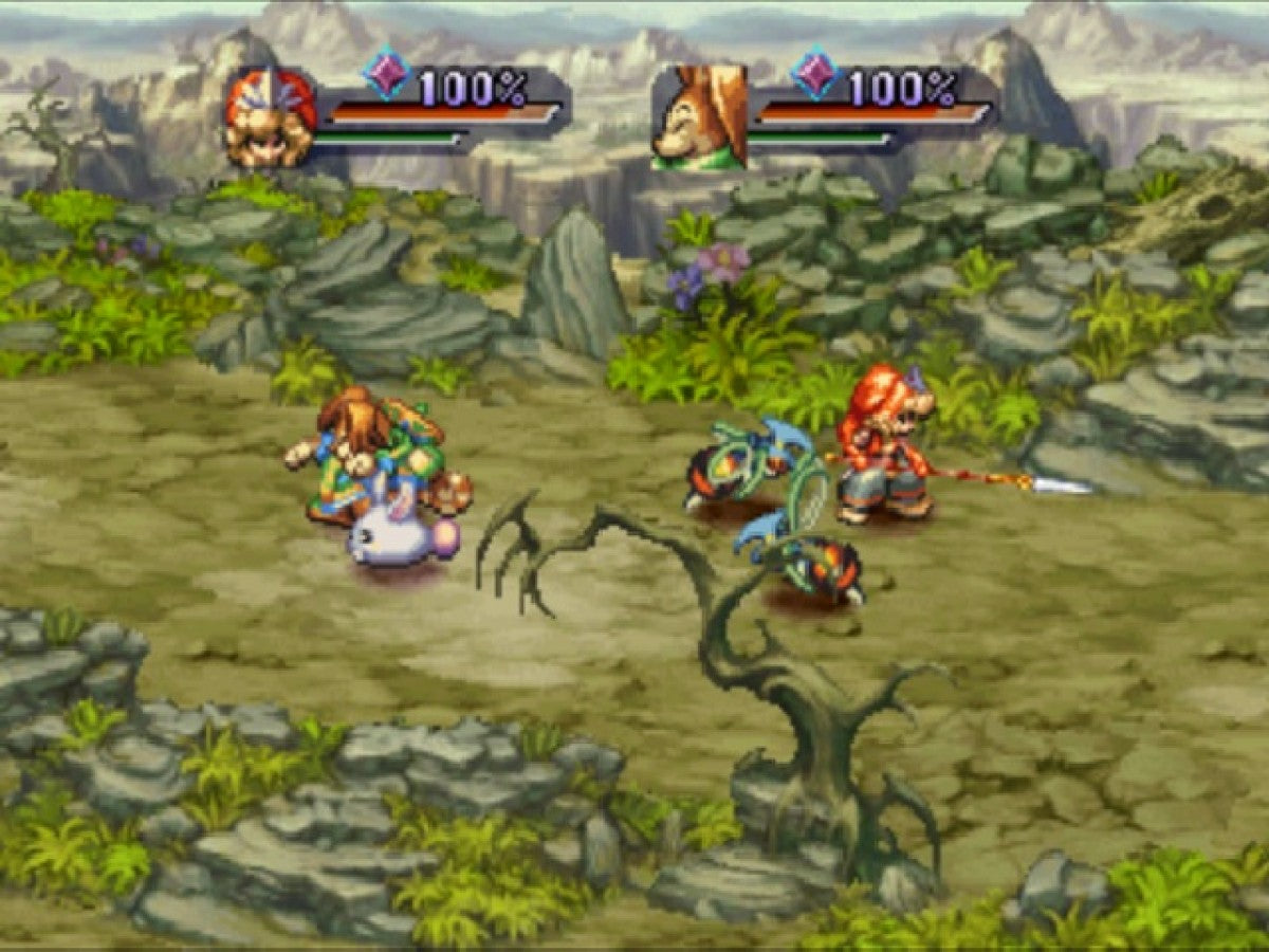 Legend of Mana PS1 PlayStation 1 action RPG fantasy adventure game Square Enix JRPG hand drawn art co op gameplay retro video game gameplay 