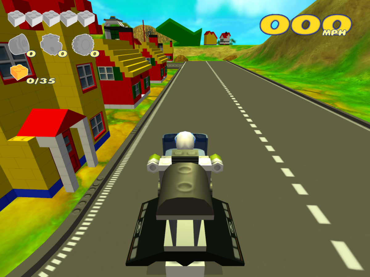 LEGO Racers 2 gameplay for PlayStation 2 (PS2) video game