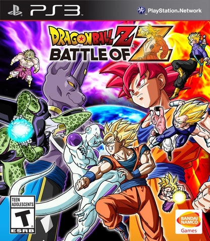 Dragon Ball Z: Battle of Z cover art for PlayStation 3 (PS3) video game