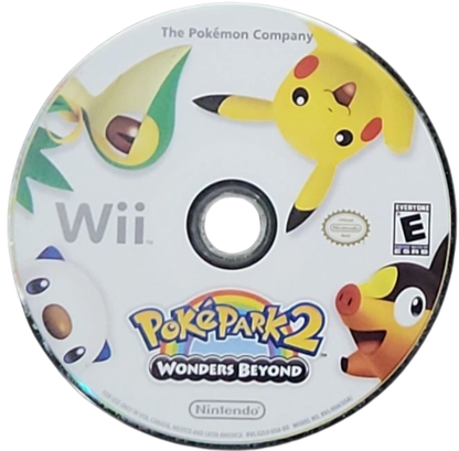PokePark 2: Wonders Beyond – Nintendo Wii (Wii) Pokémon action-adventure family video game disc