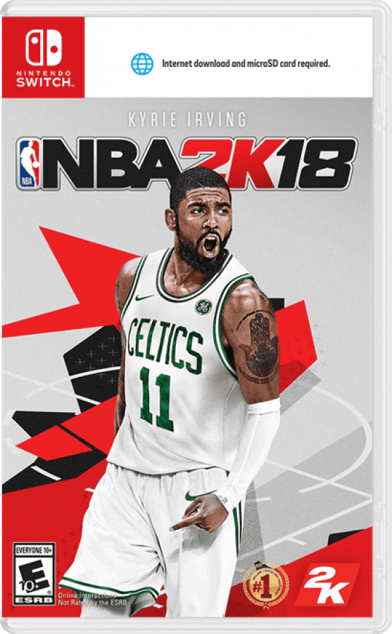 NBA 2K18 cover art for Nintendo Switch NS video game