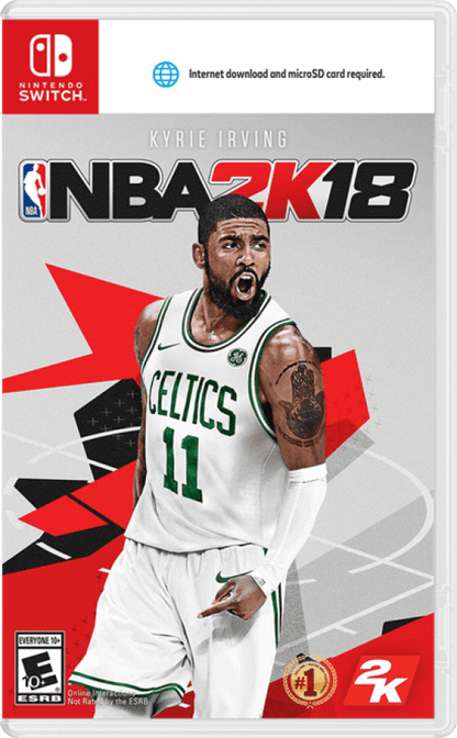 NBA 2K18 cover art for Nintendo Switch NS video game