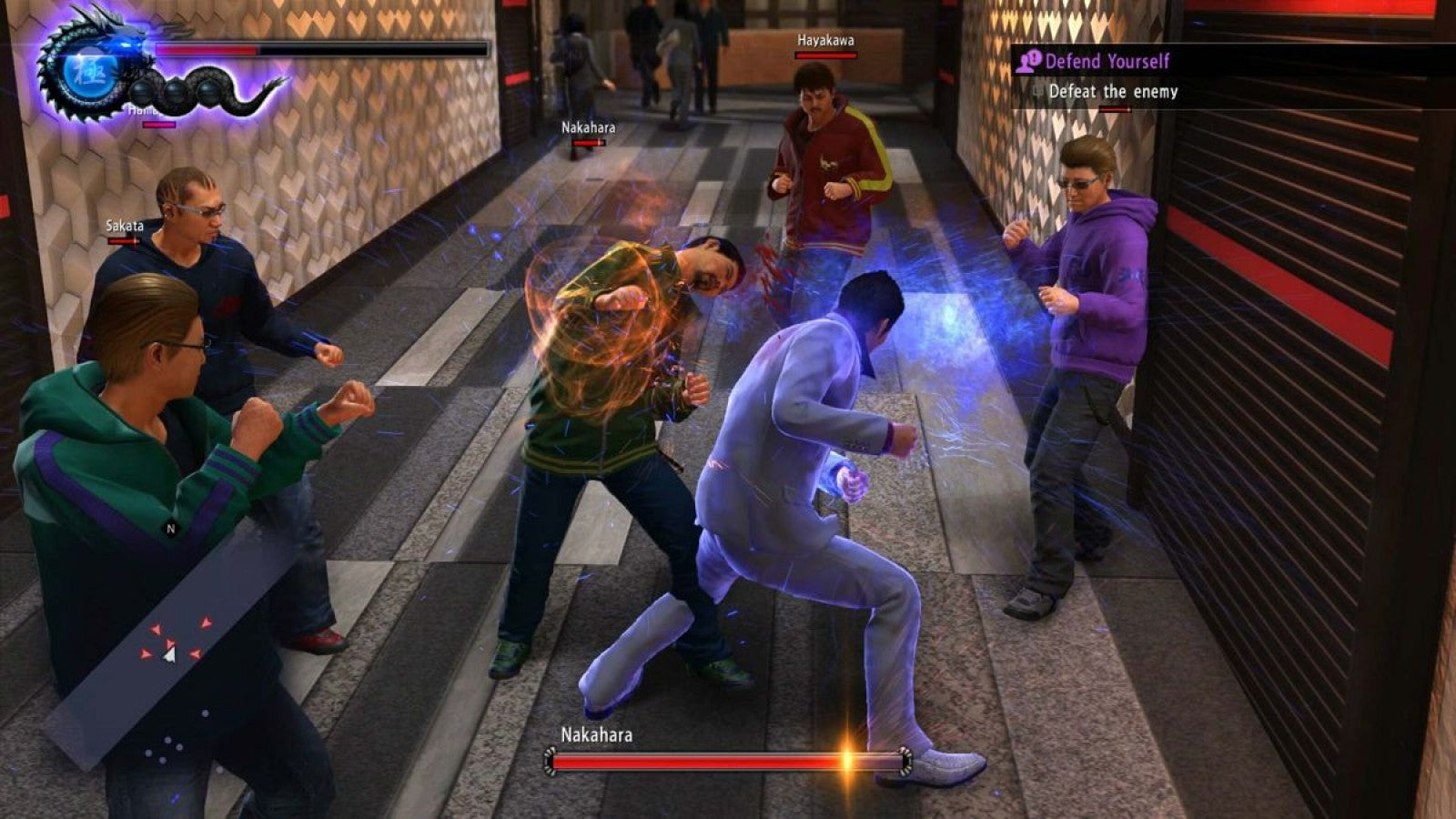 Yakuza 6: The Song of Life – PlayStation 4 (PS4) video game gameplay, action-adventure role-playing game.