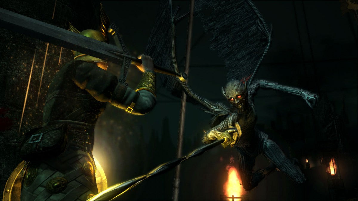 Demon’s Souls Greatest Hits PlayStation 3 PS3 video game featuring challenging action role playing gameplay dark fantasy world exploration brutal melee combat magic spells boss battles character customization soul collection mechanics atmospheric environments and classic FromSoftware gameplay retro video game collection collectible gaming appeal gameplay