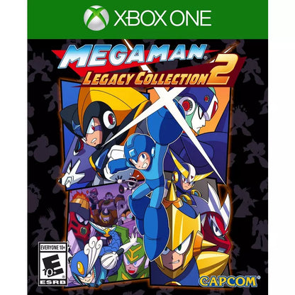 Mega Man Legacy Collection 2 cover art for Xbox One (XONE) action-platformer video game