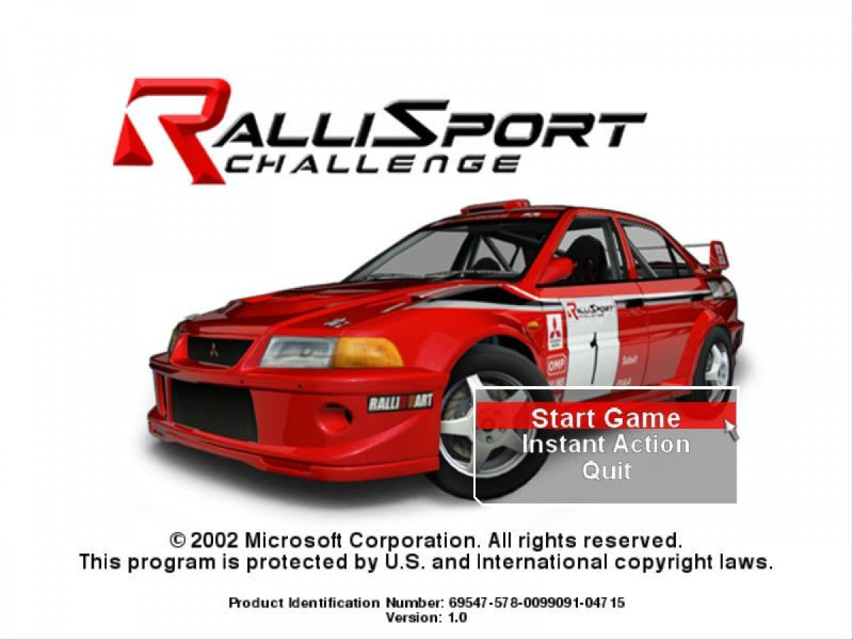RalliSport Challenge [Platinum Hits] gameplay for Xbox (XBOX) video game