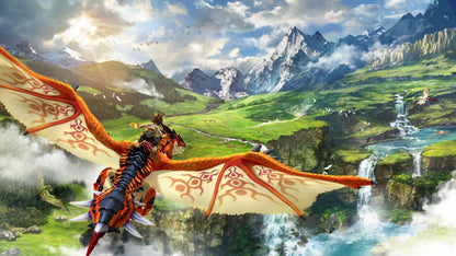 Monster Hunter Stories 2 Wings of Ruin Nintendo Switch NS for role playing adventure video game fans featuring monster collecting turn based battles Rathalos exploration colorful fantasy environments character customization egg hatching monster riding quests and immersive Monster Hunter storytelling collectible gaming appeal gameplay