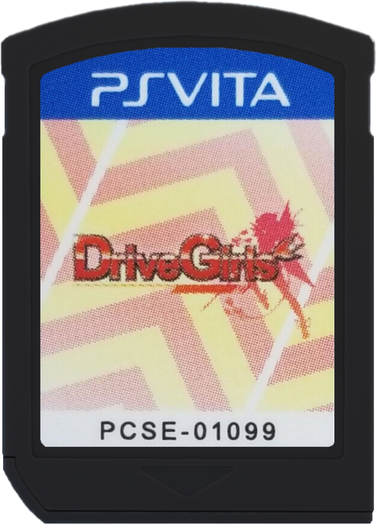 Drive Girls PlayStation Vita video game, action combat, anime-style characters, vehicle transformation gameplay, handheld console title cartridge