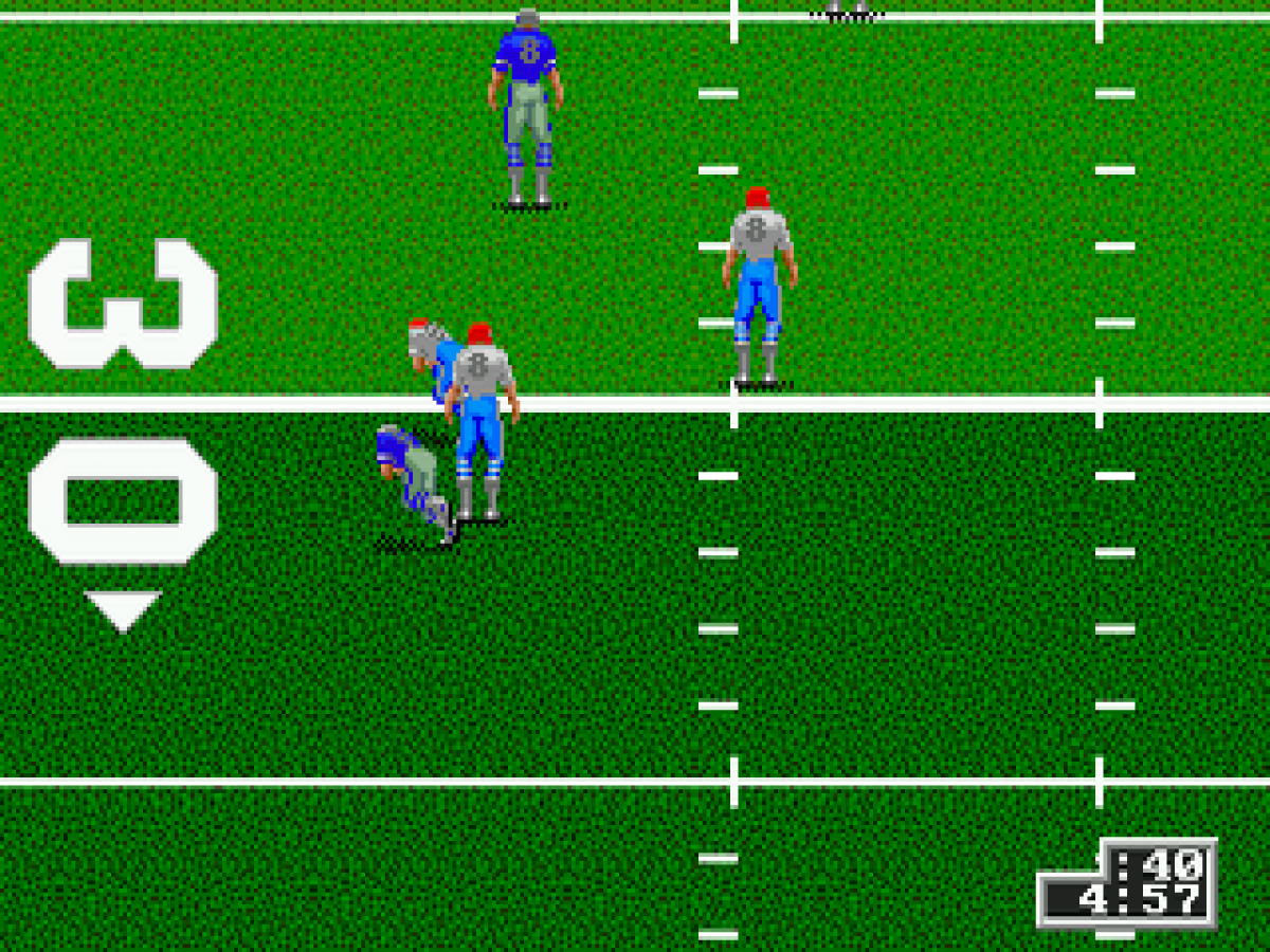 Unnecessary Roughness 95 gameplay for Sega Genesis GEN video game