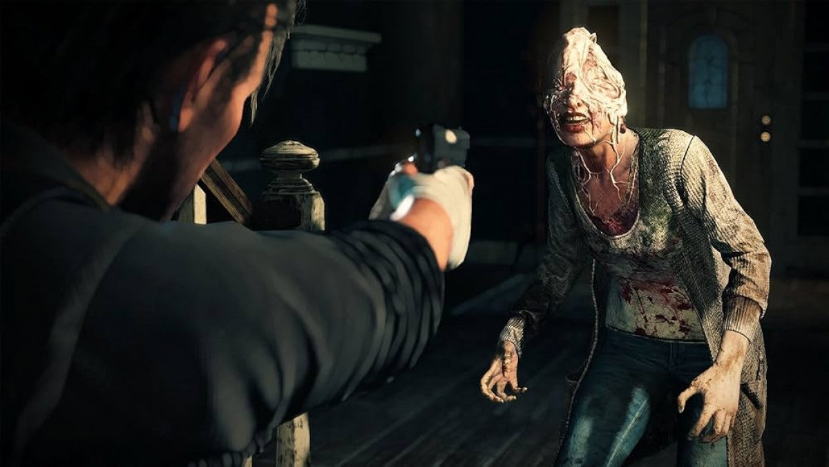 The Evil Within 2 PS4 survival horror video game gameplay