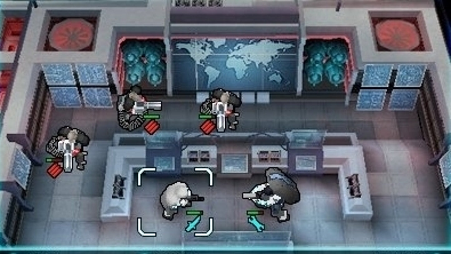 Tom Clancys Ghost Recon Shadow Wars Nintendo 3DS video game featuring tactical turn based strategy gameplay squad based combat military missions and Ubisoft handheld strategy title gameplay