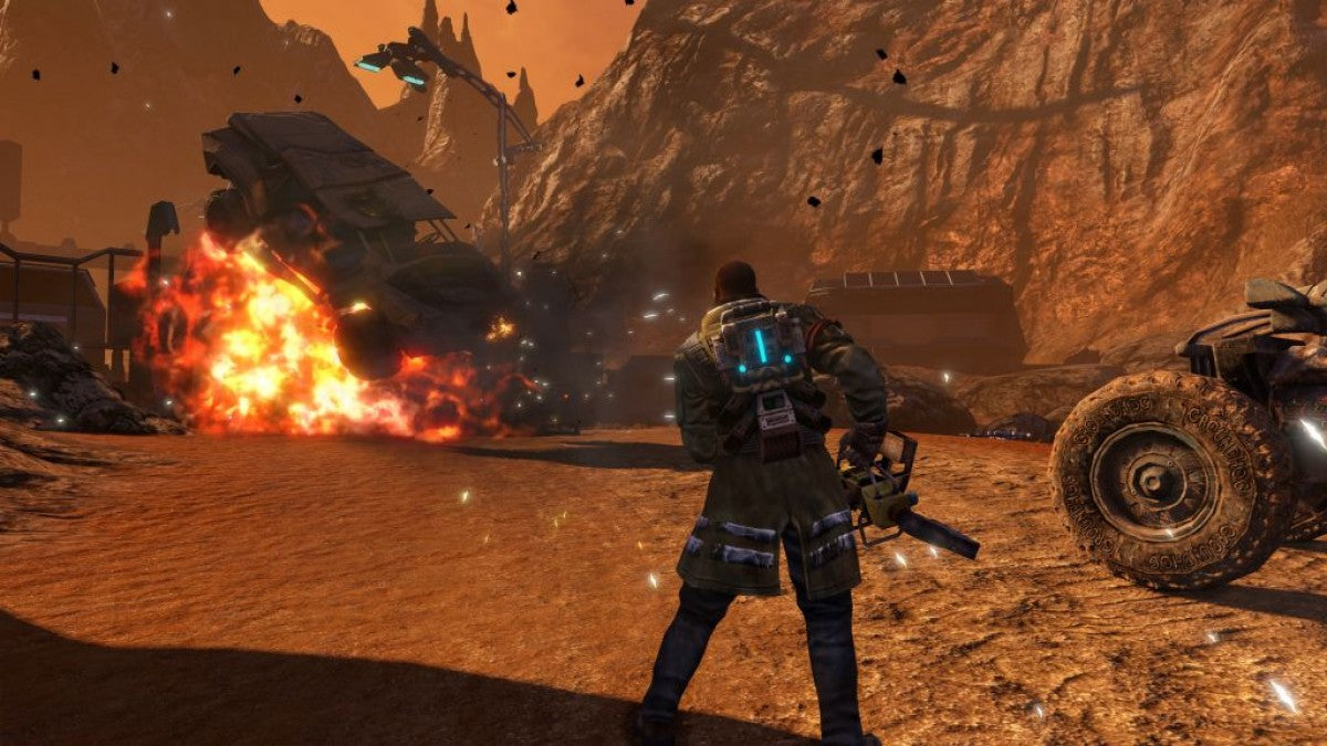 Red Faction Guerrilla gameplay for PlayStation 3 PS3 video game