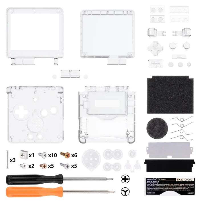 Game Boy Advance SP IPS Ready Full Shell Replacement - eXtremeRate