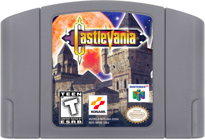 Castlevania 64 cartridge for Nintendo 64 (N64) video game