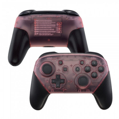 Nintendo Switch Pro Controller Transparent Shells- No Grips - eXtremeRate