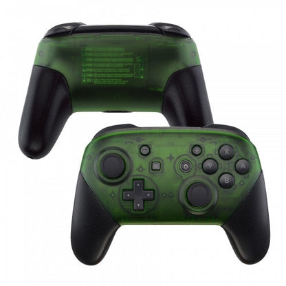 Nintendo Switch Pro Controller Transparent Shells- No Grips - eXtremeRate
