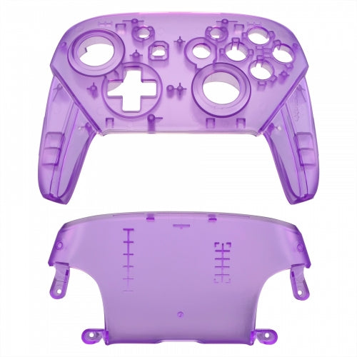 Nintendo Switch Pro Controller Transparent Shells- No Grips - eXtremeRate