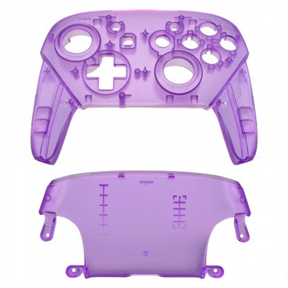Nintendo Switch Pro Controller Transparent Shells- No Grips - eXtremeRate