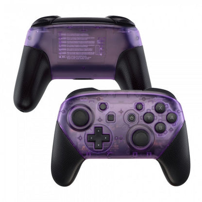 Nintendo Switch Pro Controller Transparent Shells- No Grips - eXtremeRate