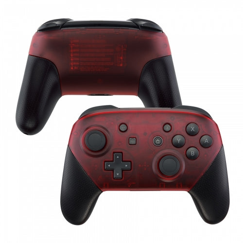 Nintendo Switch Pro Controller Transparent Shells- No Grips - eXtremeRate