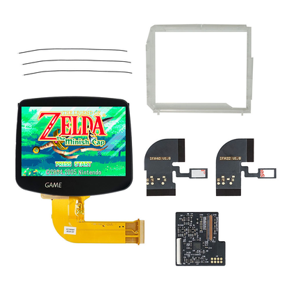Game Boy Advance 3.0 Inch IPS LCD Backlight Kit M2 with Laminated Lens and OSD - FunnyPlaying