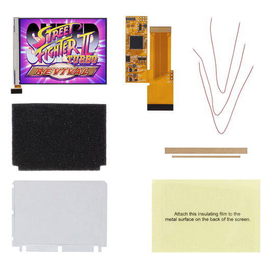Game Boy Advance V2 IPS LCD Backlight Kit - Hispeedido