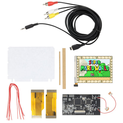 Game Boy Advance V2 IPS LCD Backlight Kit with TV Output (Touch Sensor Version) - Hispeedido