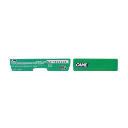 Game Boy Advance Replacement Console Sticker - Colors