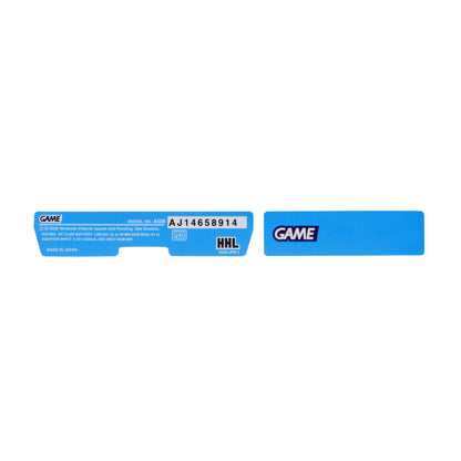 Game Boy Advance Replacement Console Sticker - Colors