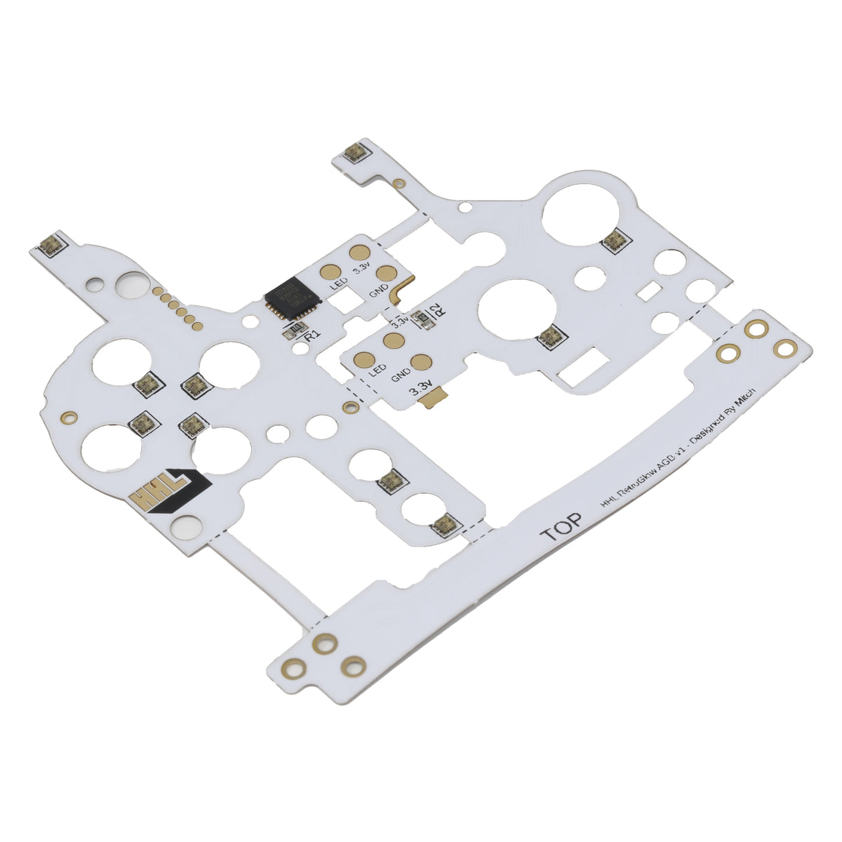 Game Boy Advance RetroGlow RGB LED Flex Board