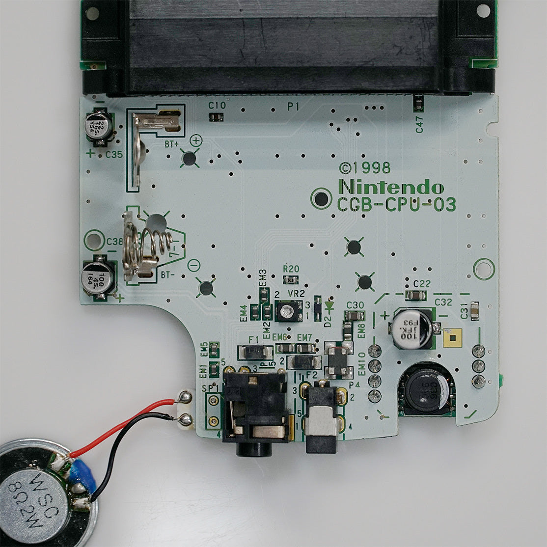 Game Boy Color Capacitor Kit - HHL