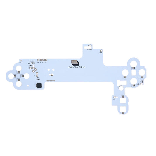 Nintendo DS Lite and Game Boy Macro RetroGlow RGB LED Flex Board