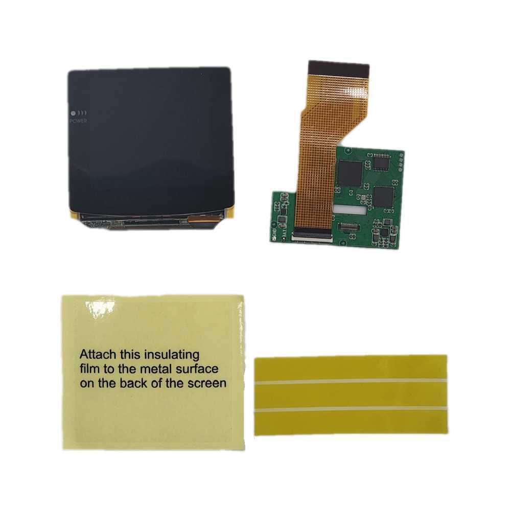 Game Boy Color Laminated AMOLED Retro Pixel Touch Screen Backlight Kit - Hispeedido