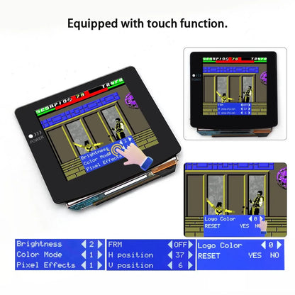 Game Boy Color Laminated AMOLED Retro Pixel Touch Screen Backlight Kit - Hispeedido