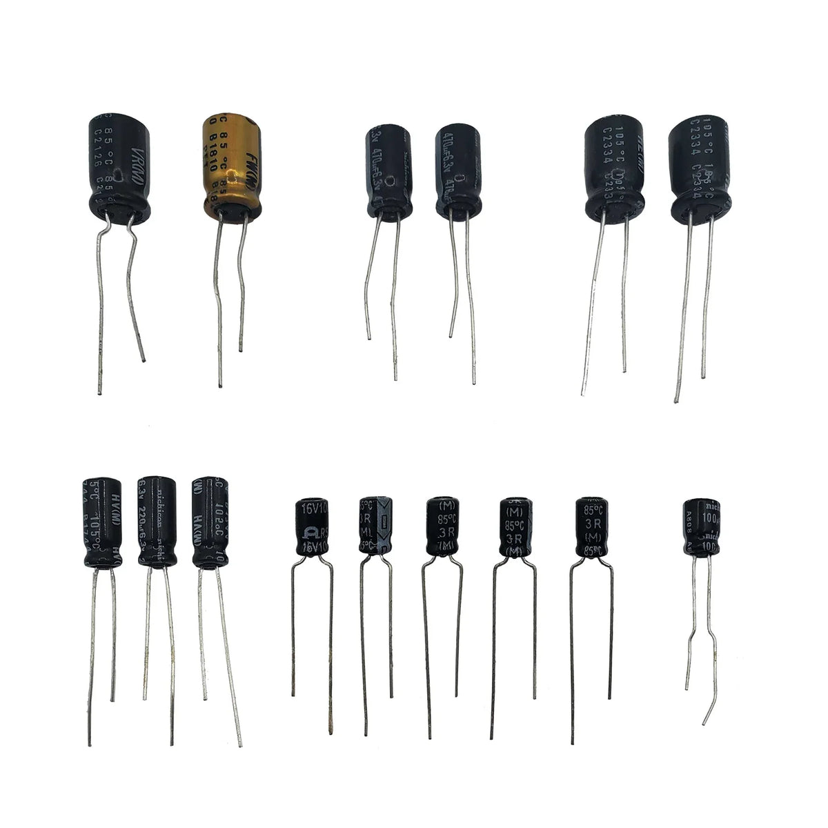 Capacitor Set for Virtual Boy