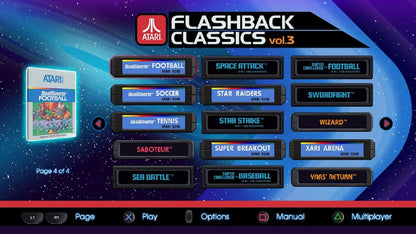Atari Flashback Classics Vol 3 PlayStation 4 (PS4) video game gameplay classic arcade collection