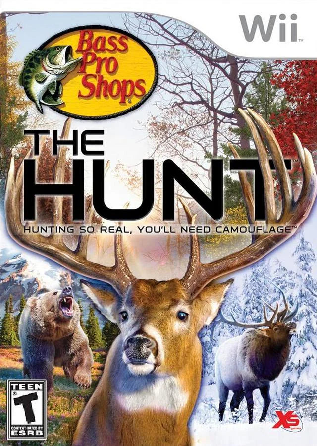 Bass Pro Shops: The Hunt cover art for Nintendo Wii (Wii) video game