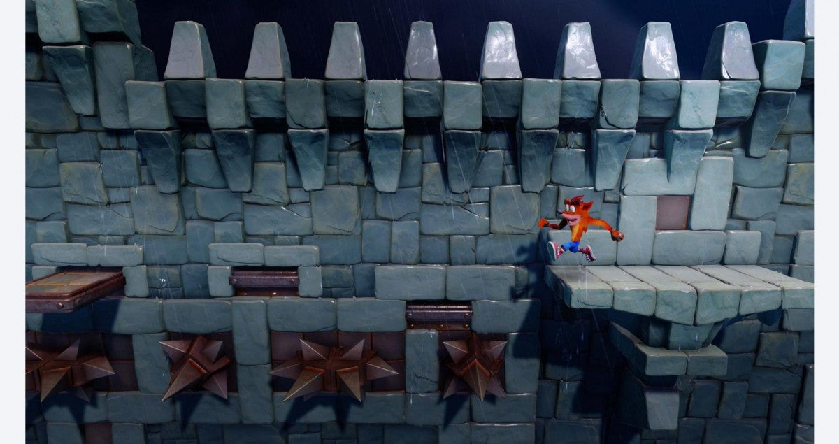 Crash Bandicoot N Sane Trilogy gameplay image for Nintendo Switch (NS) video game