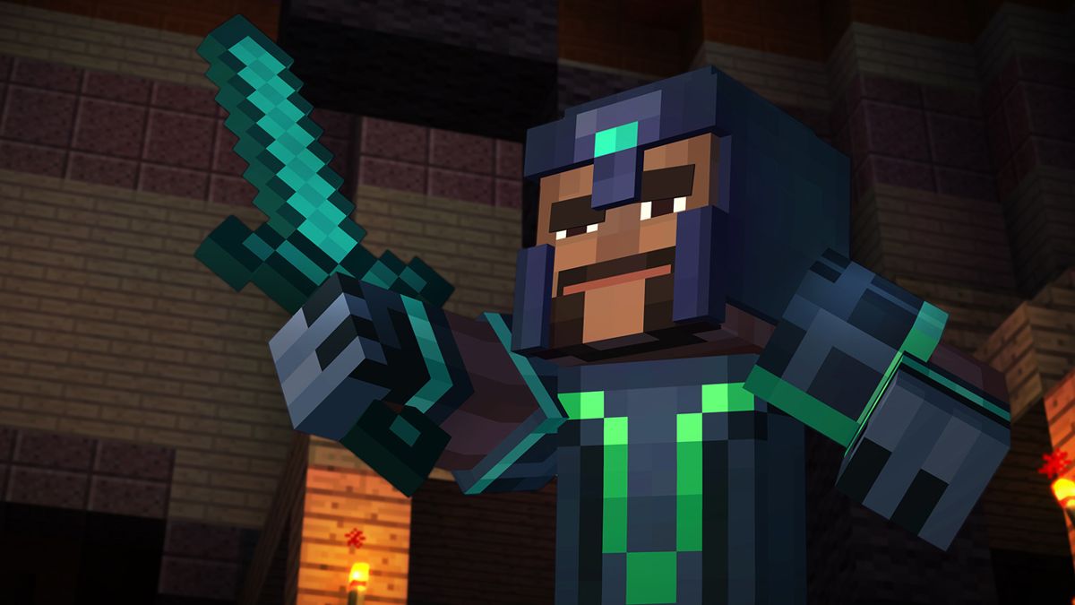 Minecraft: Story Mode Season Pass – PlayStation 4 (PS4) video game gameplay, episodic adventure game