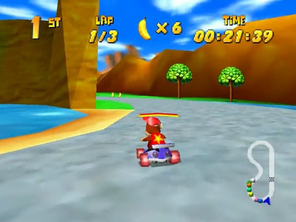 Diddy Kong Racing Gameplay for Nintendo 64 (N64) video game 
