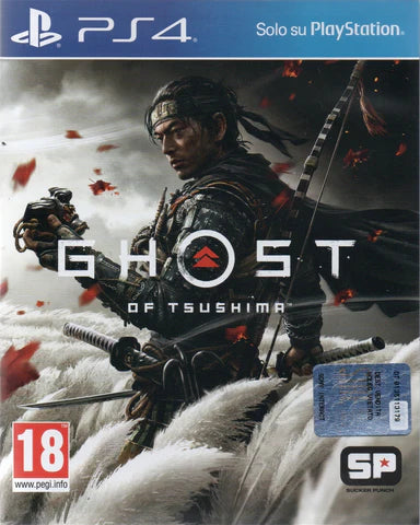 Ghost of Tsushima cover art for PlayStation 4 (PS4) video game