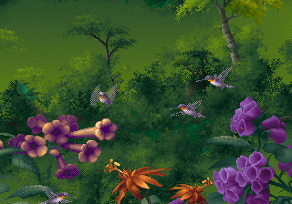 Kolibri Sega 32X retro video game action shooter gameplay (1995)