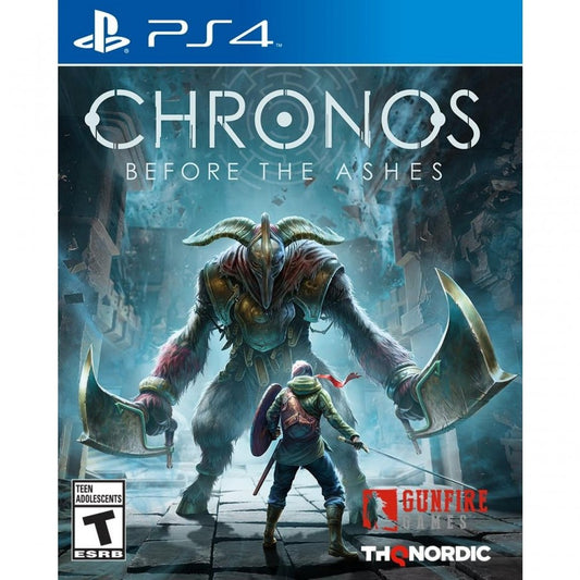 Chronos: Before The Ashes cover art for PlayStation 4 (PS4) video game