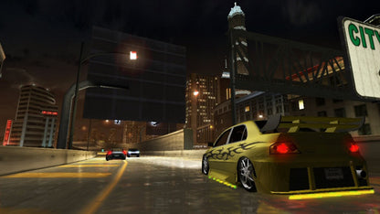 Midnight Club 3 DUB Edition PS2 Sony PlayStation 2 street racing game open world driving Rockstar Games customizable cars SUVs motorcycles urban racing high speed arcade racing multiplayer racing PlayStation 2 software video game title gameplay