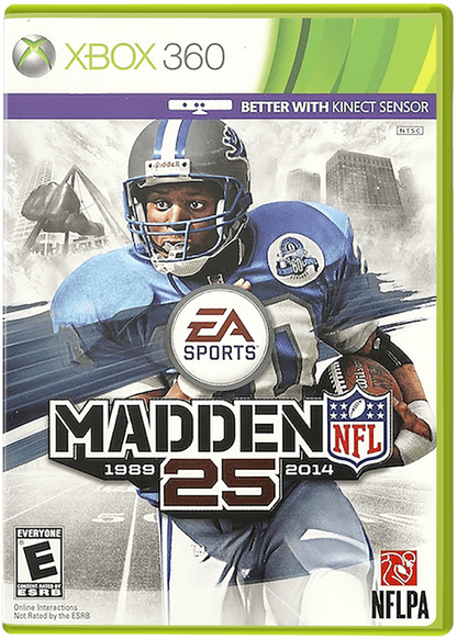 Madden NFL 25 cover art for Xbox 360 (X360) video game