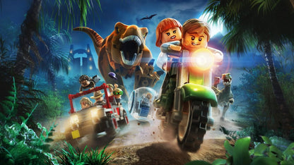 LEGO Jurassic World PlayStation 4 (PS4) action adventure video title page