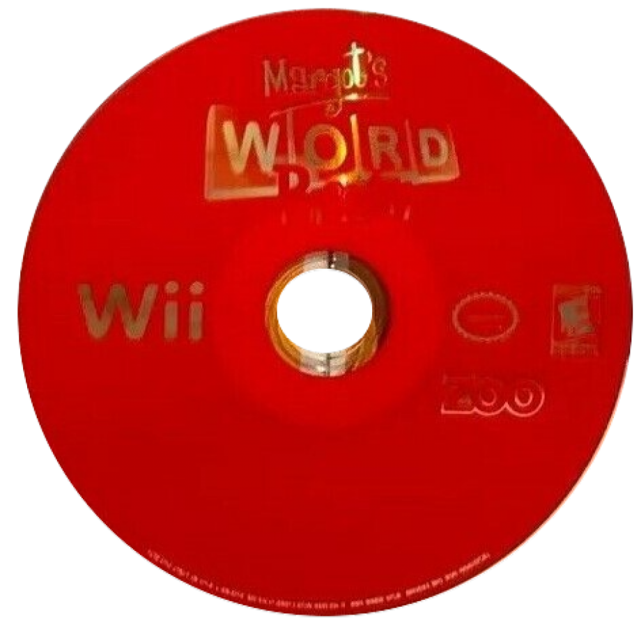 Margot's Word Brain – Nintendo Wii (Wii) word puzzle educational video game disc